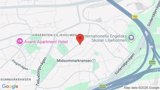 Apartments for rent i Stockholm South - kort over placeringen