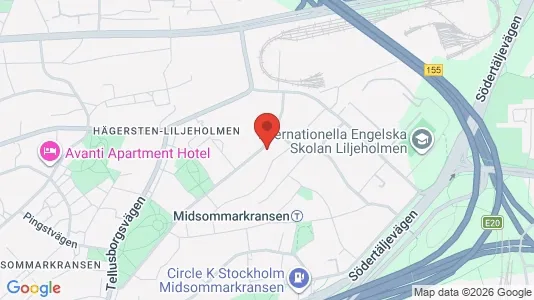 Apartments for rent i Stockholm South - kort over placeringen
