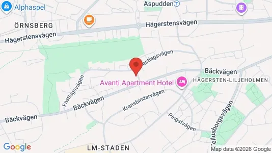 Apartments for rent i Stockholm South - kort over placeringen