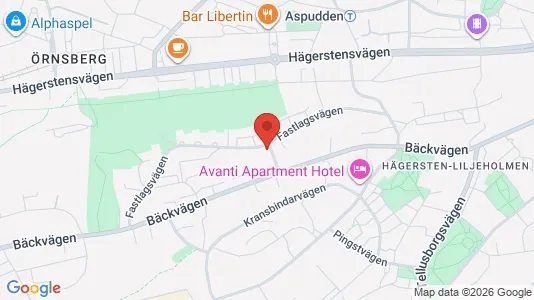 Apartments for rent i Stockholm South - kort over placeringen