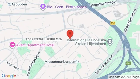 Apartments for rent i Stockholm South - kort over placeringen