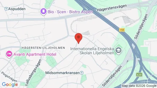 Apartments for rent i Stockholm South - kort over placeringen
