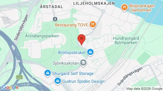 Apartments for rent i Södermalm - kort over placeringen