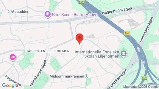 Apartments for rent i Stockholm South - kort over placeringen