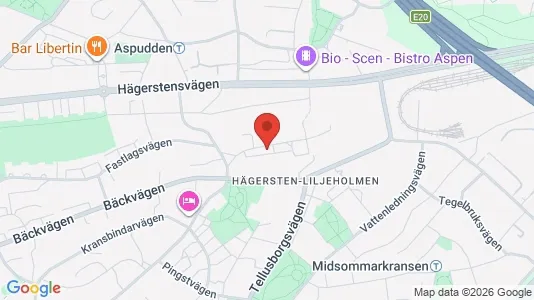 Apartments for rent i Stockholm South - kort over placeringen