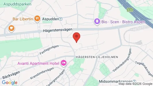Apartments for rent i Stockholm South - kort over placeringen
