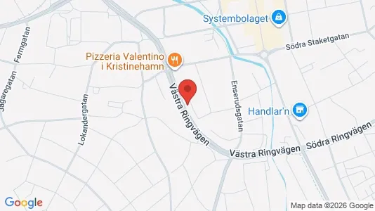 Apartments for rent i Kristinehamn - kort over placeringen