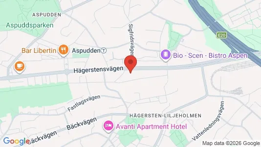 Apartments for rent i Stockholm South - kort over placeringen