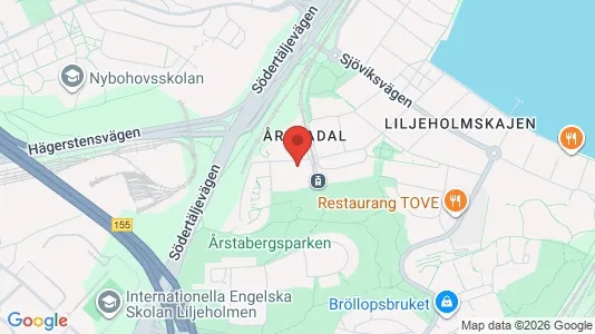Apartments for rent i Södermalm - kort over placeringen