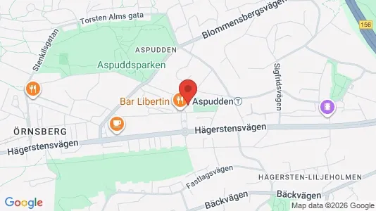 Apartments for rent i Stockholm South - kort over placeringen