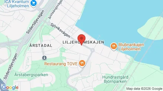 Apartments for rent i Södermalm - kort over placeringen