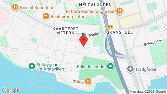 Apartments for rent i Södermalm - kort over placeringen
