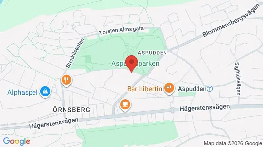 Apartments for rent i Stockholm South - kort over placeringen