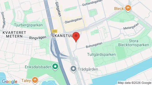 Apartments for rent i Södermalm - kort over placeringen
