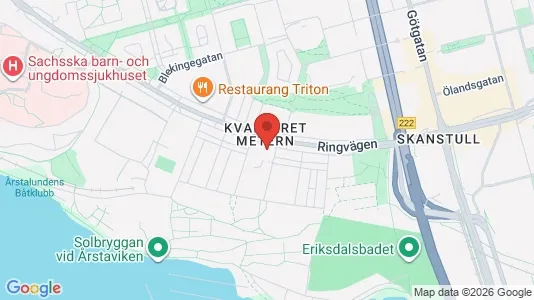 Apartments for rent i Södermalm - kort over placeringen