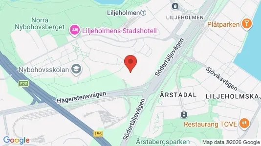 Apartments for rent i Södermalm - kort over placeringen