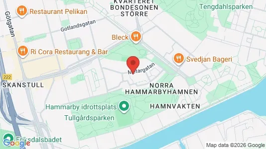 Apartments for rent i Södermalm - kort over placeringen