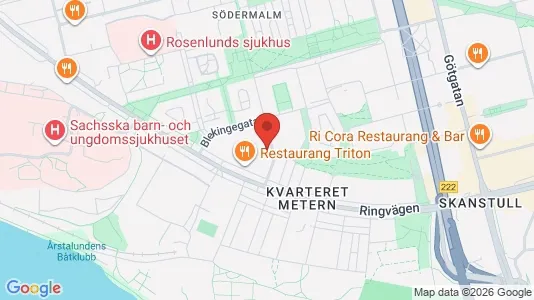 Apartments for rent i Södermalm - kort over placeringen
