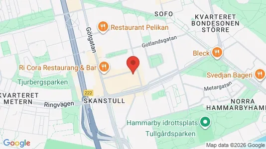 Apartments for rent i Södermalm - kort over placeringen