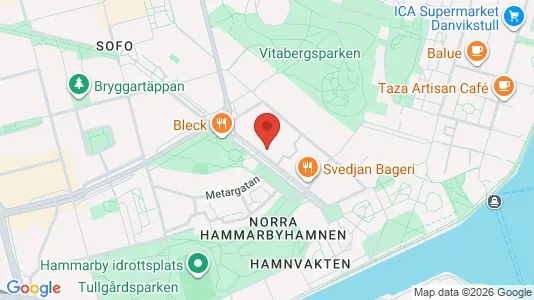 Apartments for rent i Södermalm - kort over placeringen