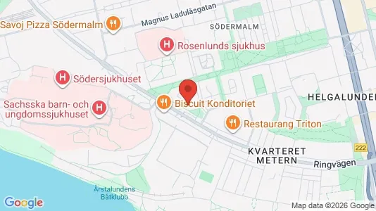 Apartments for rent i Södermalm - kort over placeringen