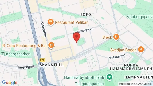 Apartments for rent i Södermalm - kort over placeringen