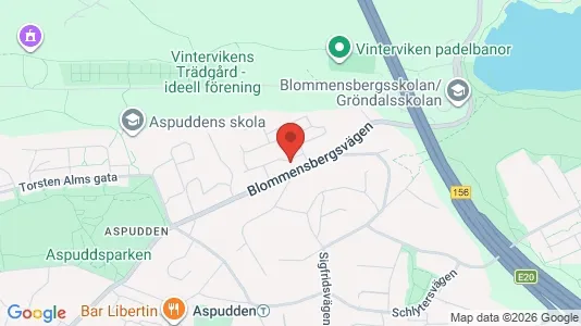 Apartments for rent i Stockholm South - kort over placeringen
