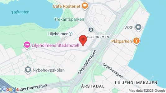 Apartments for rent i Södermalm - kort over placeringen