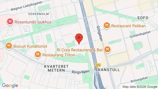 Apartments for rent i Södermalm - kort over placeringen
