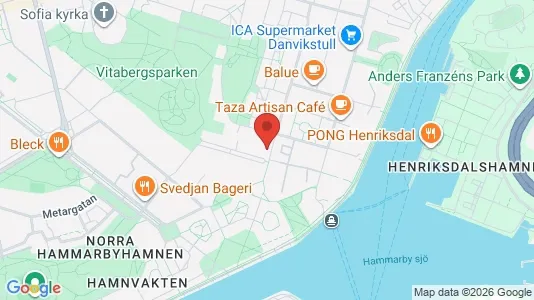 Apartments for rent i Södermalm - kort over placeringen