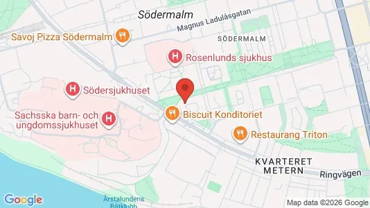 Apartments for rent i Södermalm - kort over placeringen