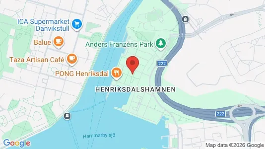 Apartments for rent i Hammarbyhamnen - kort over placeringen