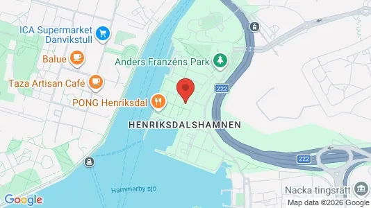 Apartments for rent i Hammarbyhamnen - kort over placeringen