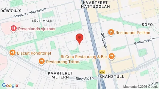 Apartments for rent i Södermalm - kort over placeringen