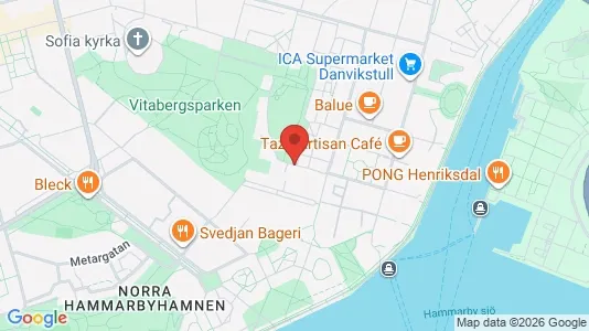 Apartments for rent i Södermalm - kort over placeringen