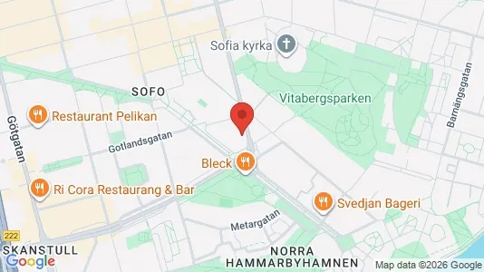 Apartments for rent i Södermalm - kort over placeringen