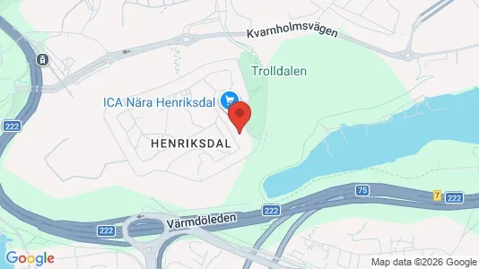 Apartments for rent i Nacka - kort over placeringen