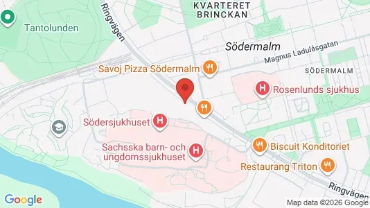 Apartments for rent i Södermalm - kort over placeringen