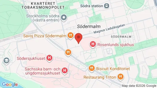 Apartments for rent i Södermalm - kort over placeringen