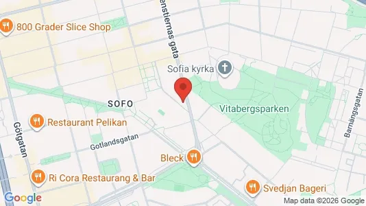 Apartments for rent i Södermalm - kort over placeringen