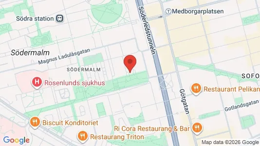 Apartments for rent i Södermalm - kort over placeringen