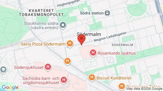 Apartments for rent i Södermalm - kort over placeringen