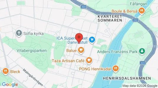 Apartments for rent i Södermalm - kort over placeringen