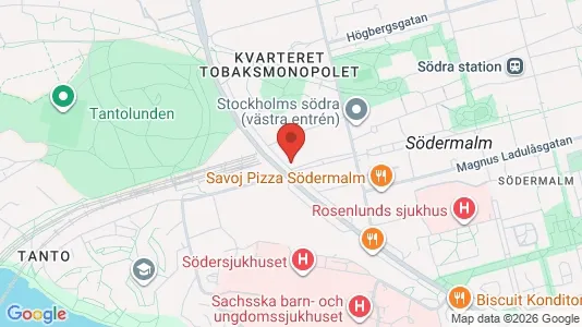 Apartments for rent i Södermalm - kort over placeringen