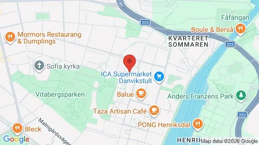 Apartments for rent i Södermalm - kort over placeringen