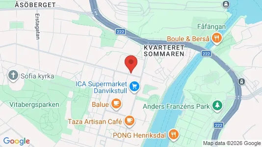Apartments for rent i Södermalm - kort over placeringen