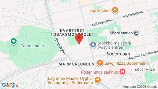 Apartments for rent i Södermalm - kort over placeringen