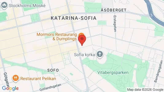 Apartments for rent i Södermalm - kort over placeringen