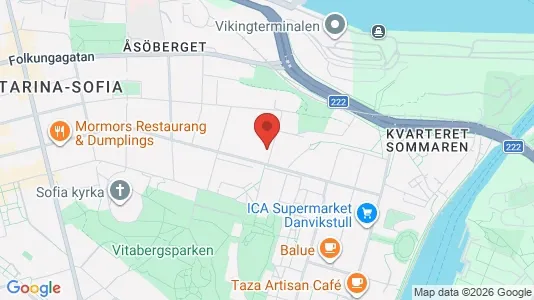 Apartments for rent i Södermalm - kort over placeringen