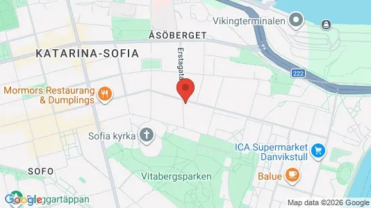 Apartments for rent i Södermalm - kort over placeringen